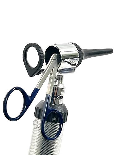 Miniatura 46 de ArtLaB - Juego de otoscopio veterinario de primera calidad, instrumento de diagnóstico veterinario con juego de espéculas de oído reutilizables