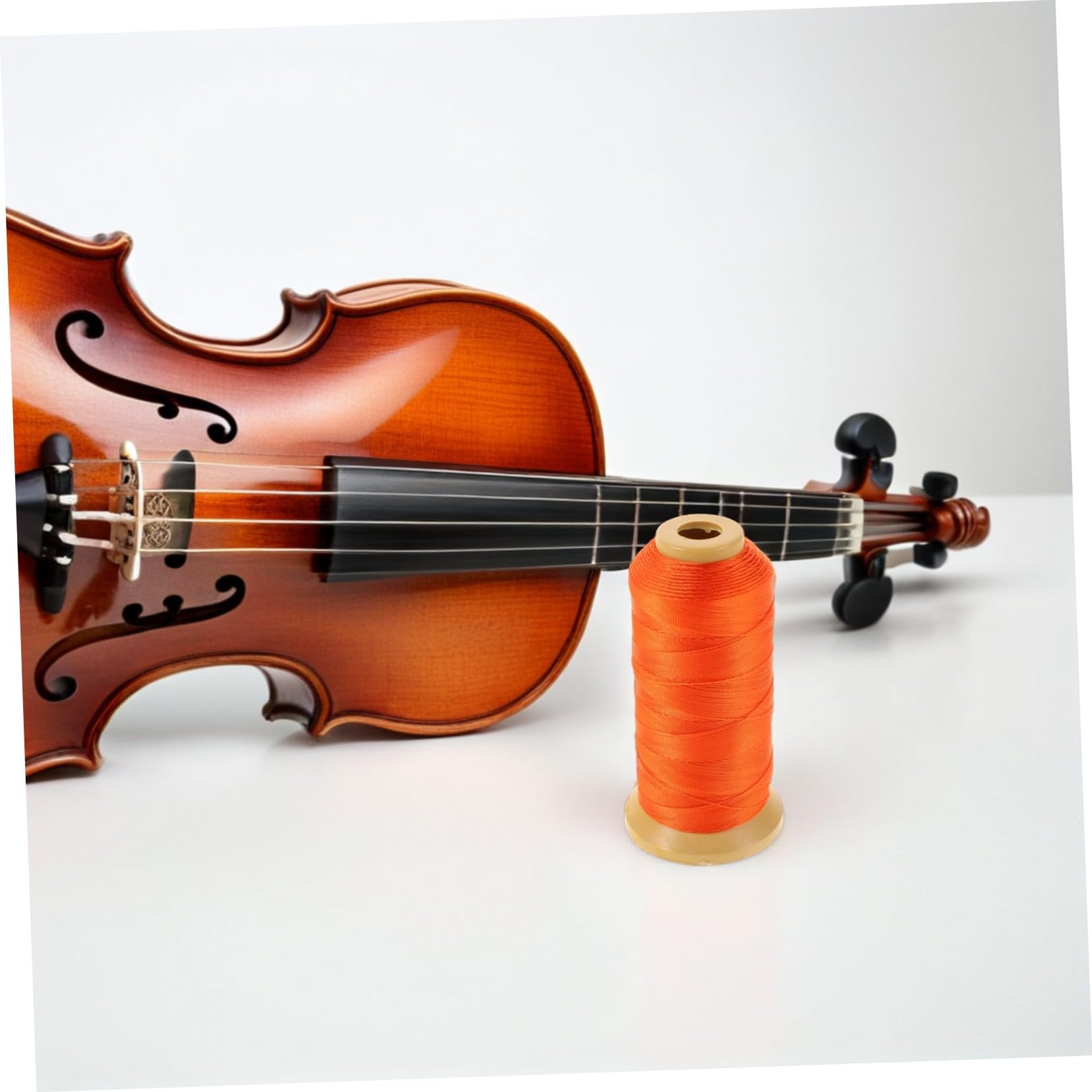 BESPORTBLE Filo in Poliestere Arancione Per Fagotto Filo Decorativo Per Ancia Resistente Cordino Artigianale Per Strumenti a Fiato Accessorio Musicale Per Concerti e Pratica