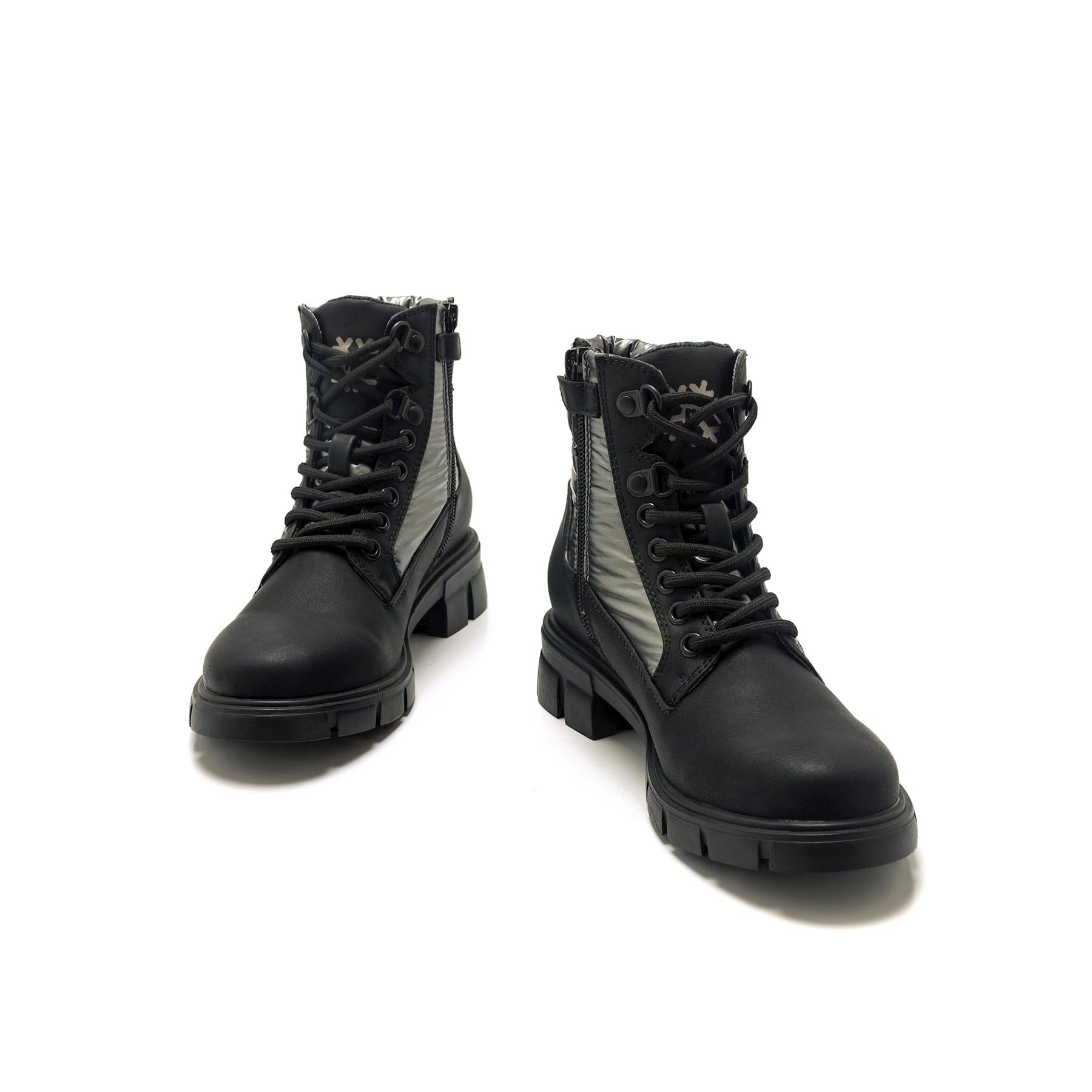 MTNG KIDS Botines Niñas Botines MIA 48871 Niñas | Botines Casual | Cierre con Cremallera | 55950 | Space Plata