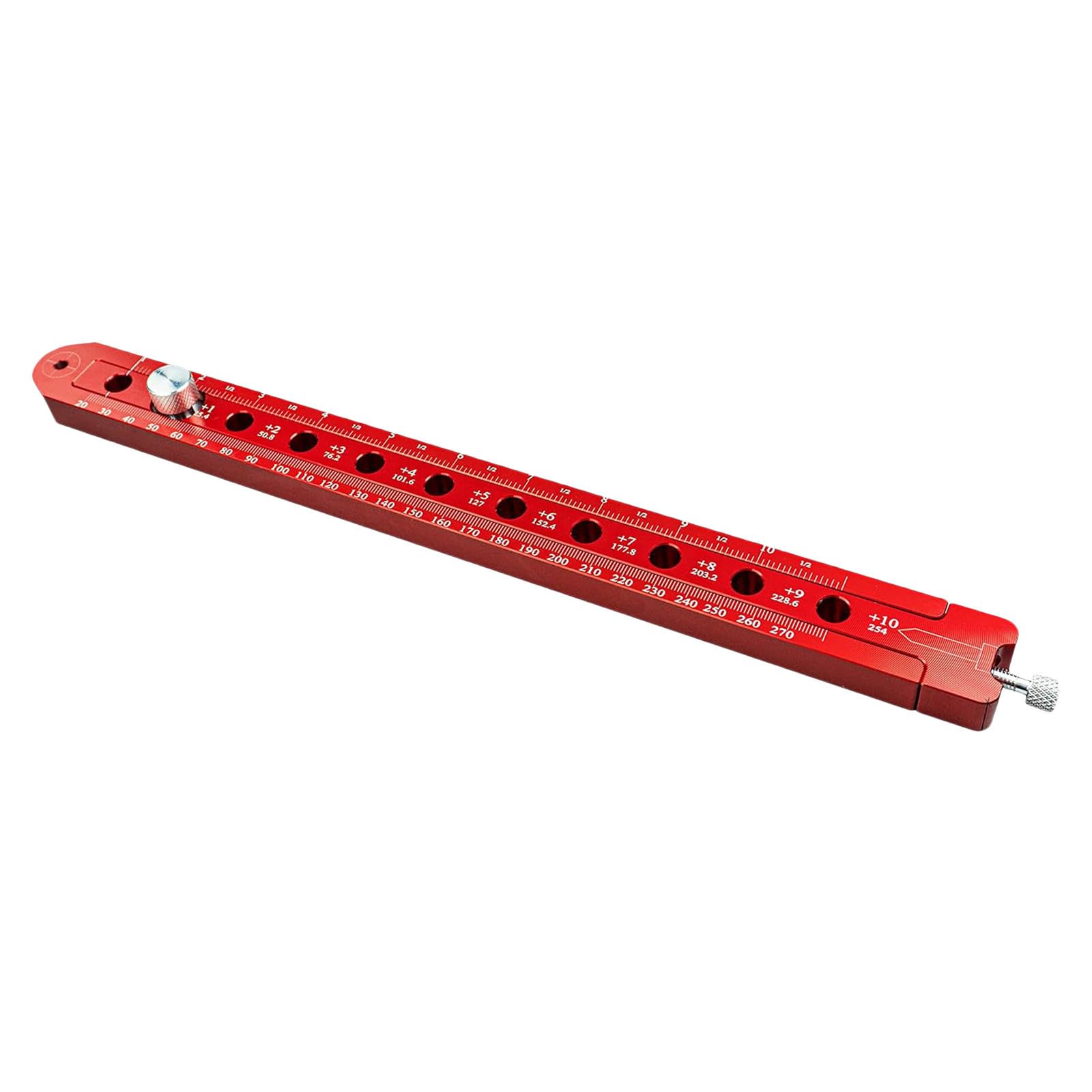 Brújula Portátil y Fácil de Instalar Ajustable de Aleación de Aluminio para Carpintería y Metalurgia Adecuado para Proyectos de Trabajo en Madera y Metal