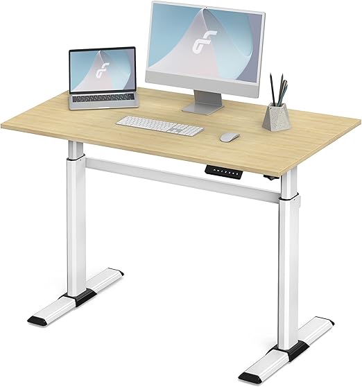 Fenge Electric Height Adjustable Desk Amazon.de Home & Kitchen