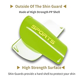 AIMISICAR Kids Youth Soccer Shin Guards, Shin Pads and Shin Guard Sleeves for 3-15 Years Old Boys and Girls for Football Games, EVA Cushion Protection Reduce Shocks and Injuries