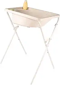 Styll Baby Banheira Tanque Com Suporte 34L Branca