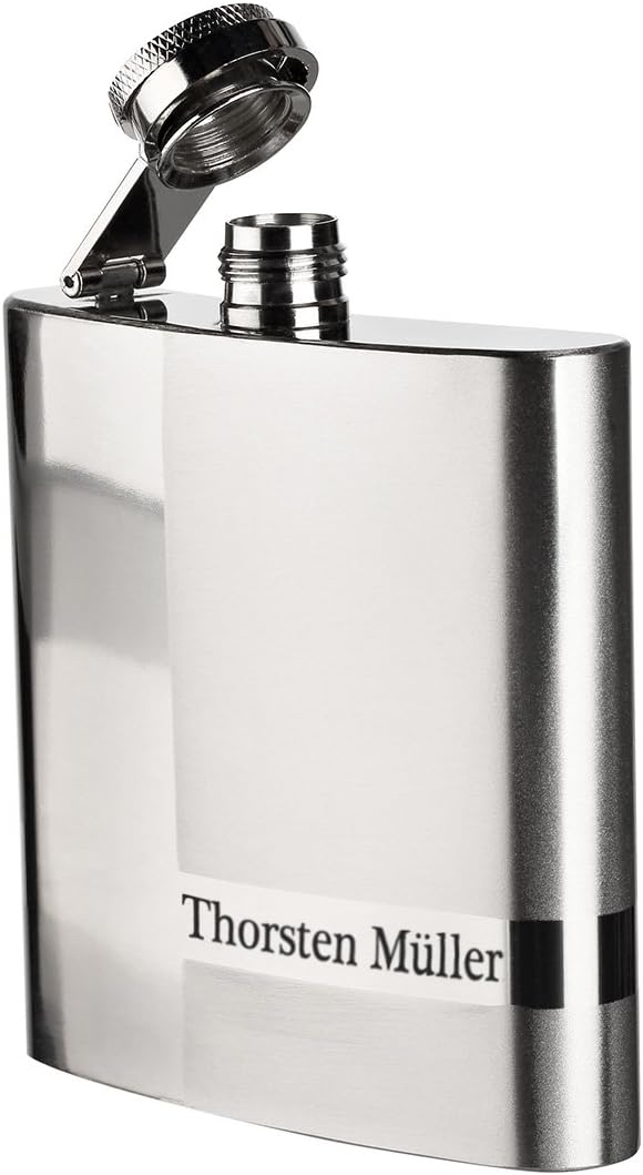 fiaschetta per uomini con nome