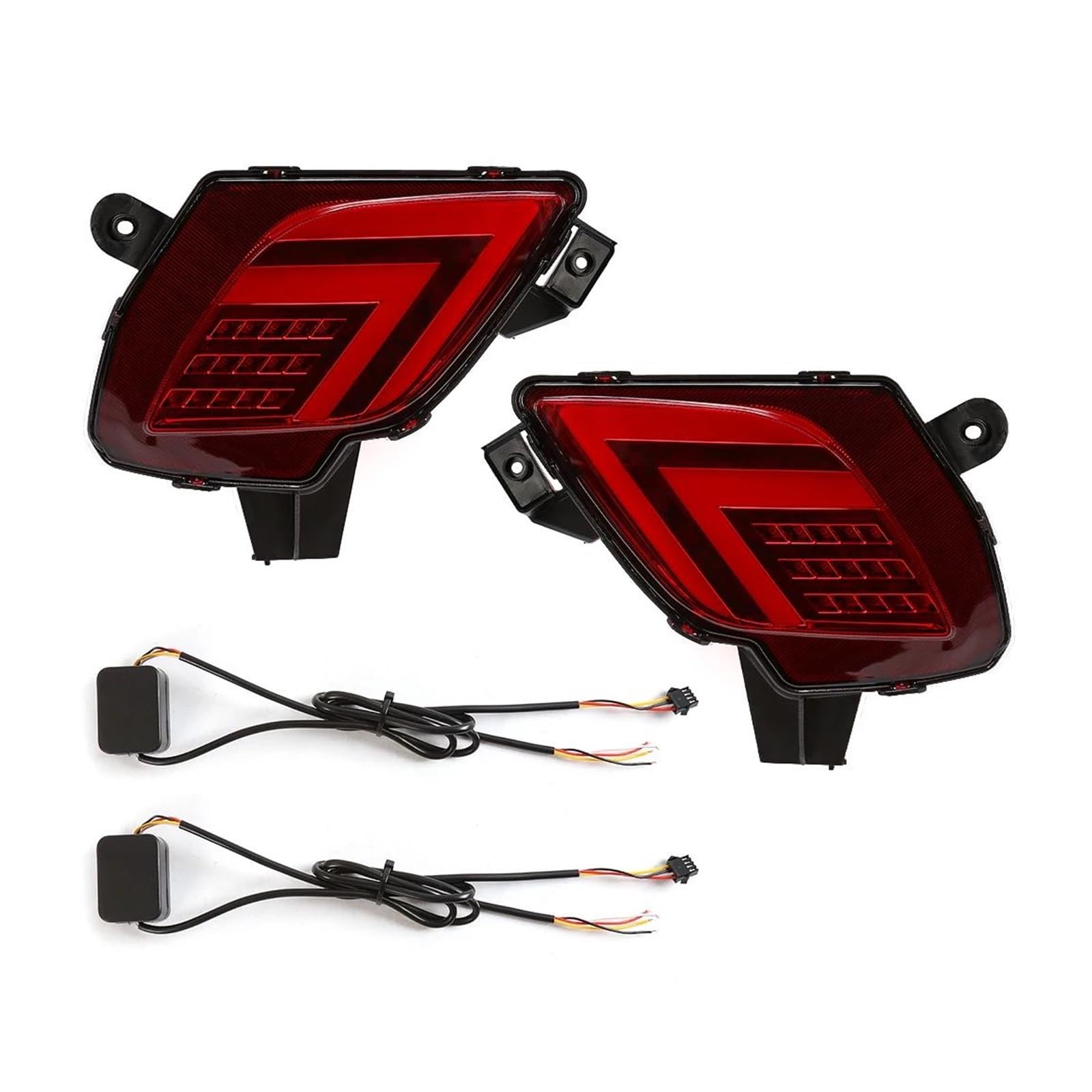 Reflector LED Mazda CX5 parachoques trasero con luces dinámicas de aviso 6