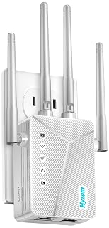 2025 WiFi Extender Signal Booster for Home & Outdoor - 5X Faster Internet Booster with Ethernet Port, Covers 10,000+ Sq.Ft House & Yard | Long Range Wireless Repeater Amplifier, Works with Any Router - Amazon product rated Grade A