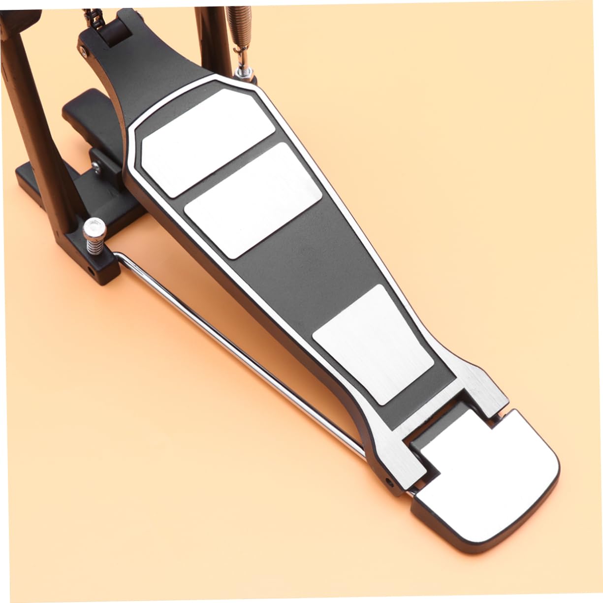 Toyvian Pedal de Batería de Metal Respuesta Rápida, Reemplazo Profesional para Bateristas, Adecuado para Tocar Jazz y Percusión en Escenarios
