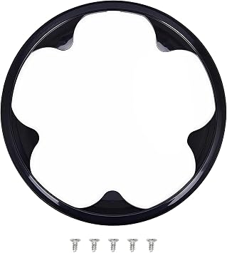 kingsea Bike Chain Guard Protector 1 PC 5 Holes 52 Teeth, Bicycle Chain Guard for Bicycles, Mountain Bikes,City Road Bikes, with Screws