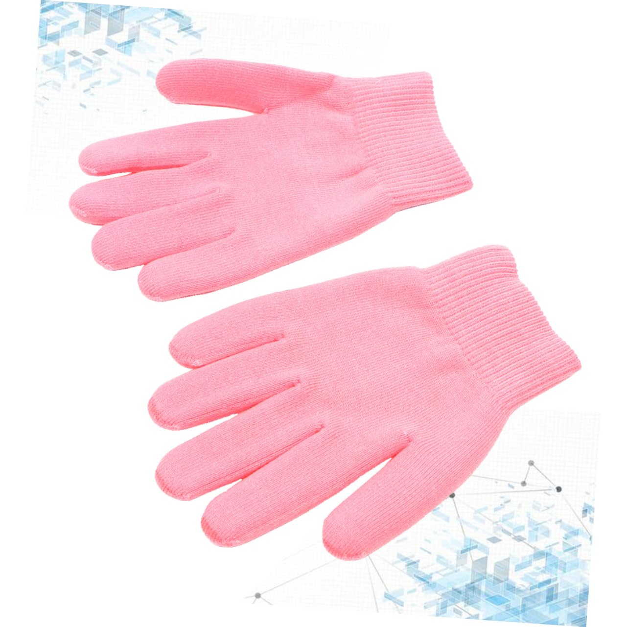 Beatifufu Elastic Fiber Hand Care Gloves Whiten Moisturize Hands Natural Gel Spa Gloves for Women