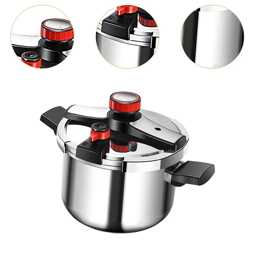 新品 圧力鍋 圧力 鍋 ih対応 ガス 圧力なべ 高压锅 業務用 スープ鍋 h-5434-3p_01.jpg