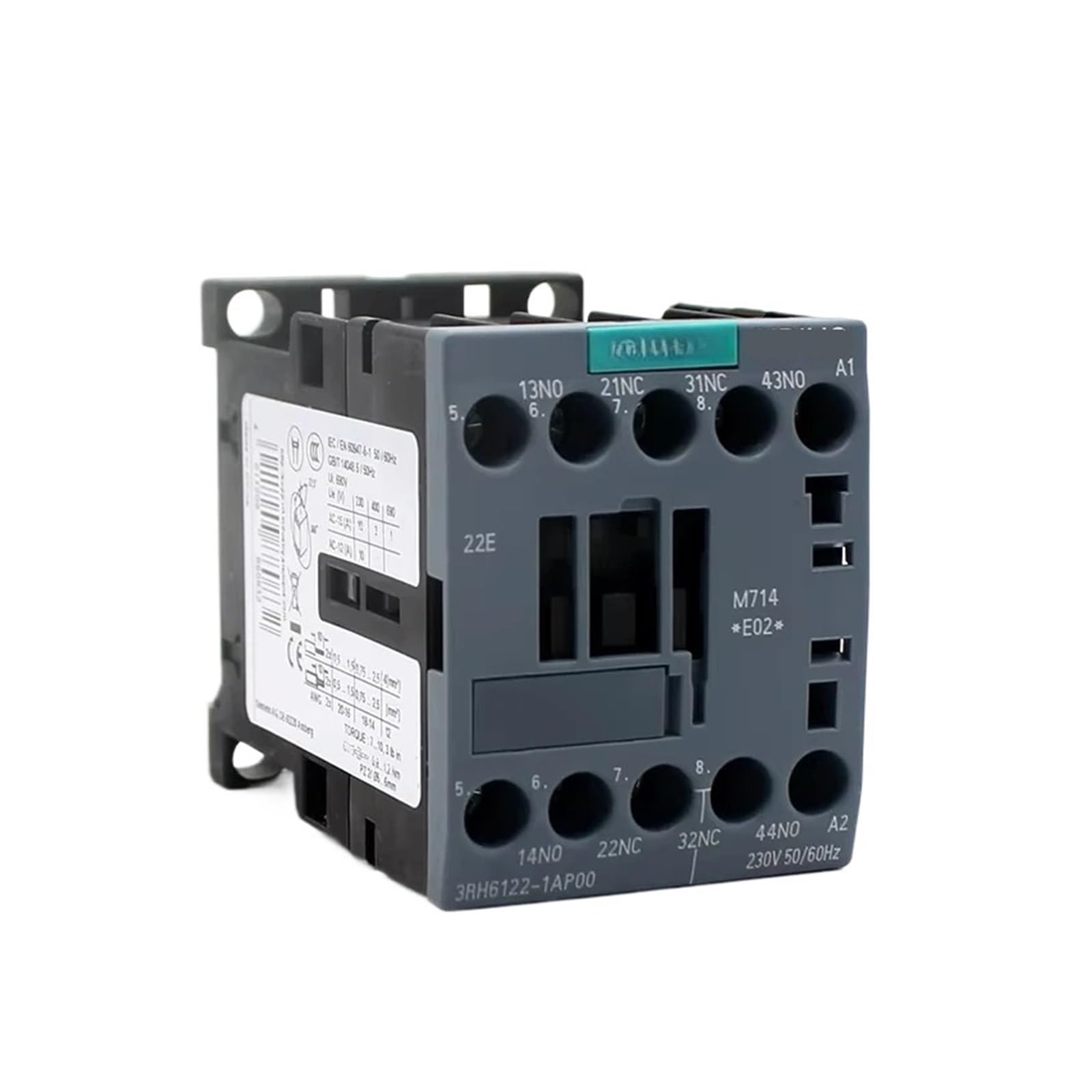 Contacteur 3TF43 220V triphasé inverseur de commande pour moteur électrique