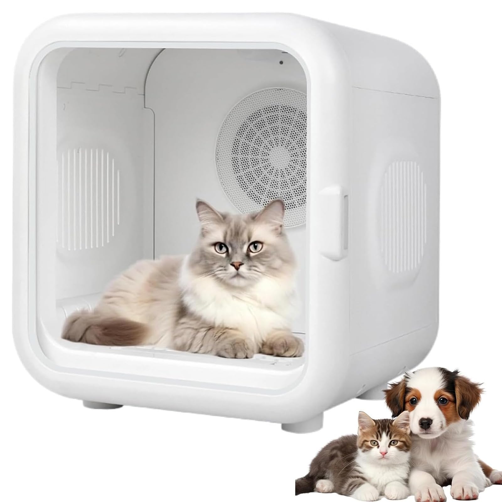 Sèche-poil automatique 68 L avec minuterie et température réglable 22-45 °C