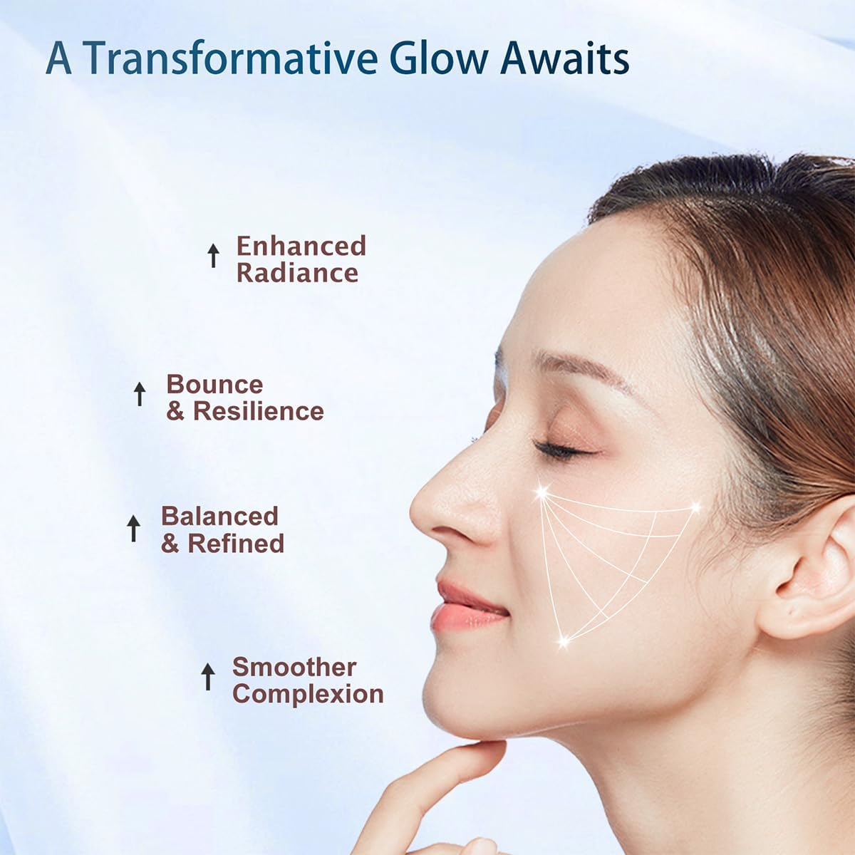 Red Light Therapy for Face, LED Light Therapy Mask, 8-in-1 Colors, Rechargeable with Timer, Portable for Home and Travel