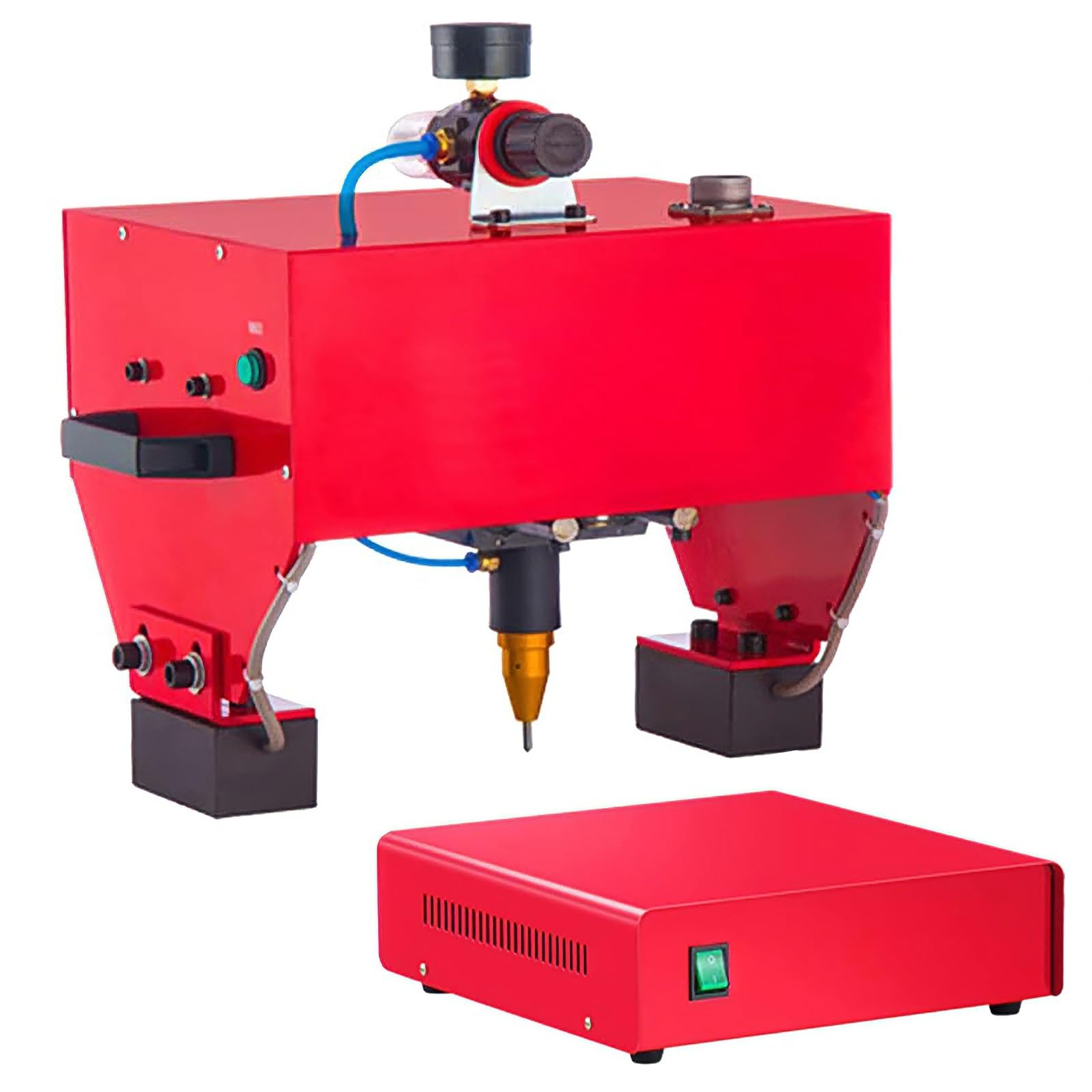 Máquina de marcado por punta, máquina de grabado de marcado de metal, estampado de números de motor, dispositivo portátil de mano, herramienta de estampado, para hacer letras, números de serie
