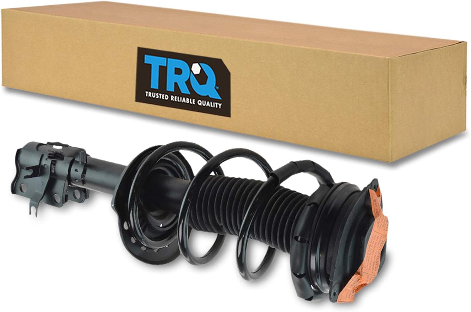 TRQ Front Left Strut and Spring Assembly Compatible with 2008-2012 Nissan Rogue