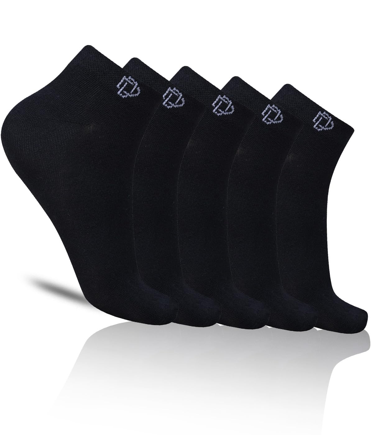 dollar Socks For Women's Cotton Casual Low Ankle (Pack of 5)-picture-24