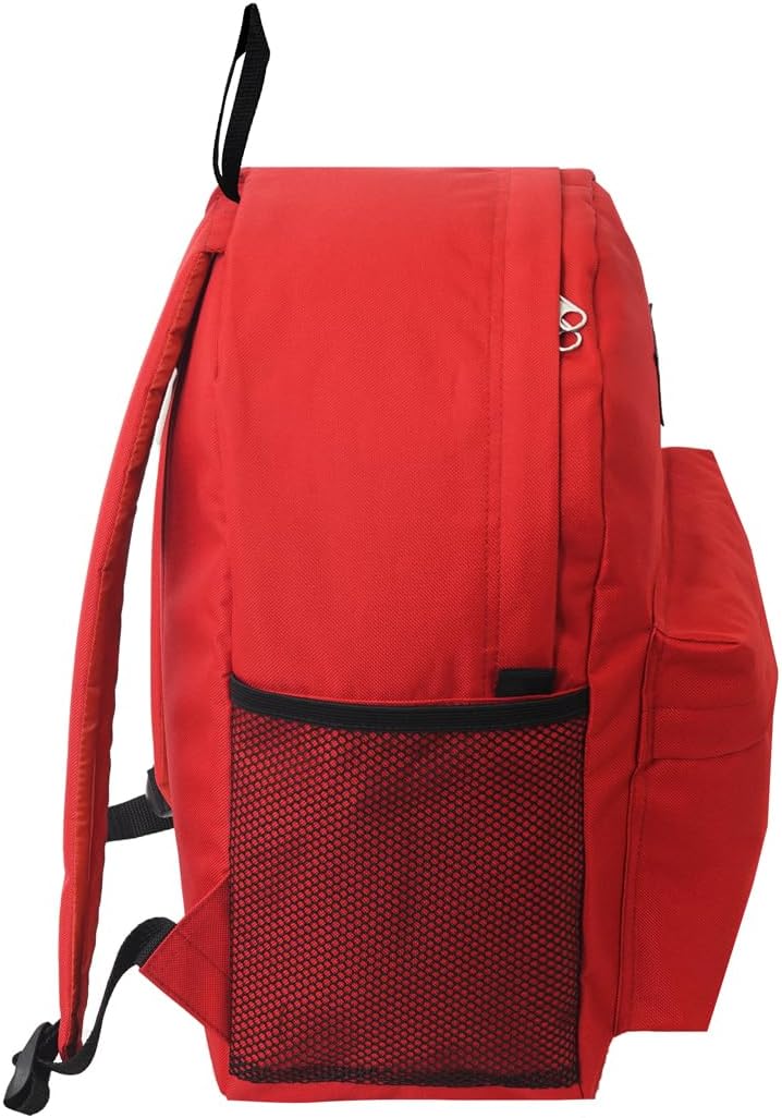 Everest Classic Laptop Backpack w/Dual Side Mesh Pocket