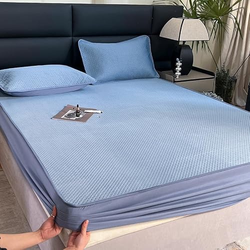 SUKAAGO �{�b�N�X�V�[�c �V���O�� ���� �T���T�� �}�b�g���X�J�o�[ �Z�~�_�u�� �_�u�� �z������ �ʋC�� �� �R�ۖh�L ���E�ȒP �ې􂢉\ �h���{�b�N�X�V�[�c �h�k �ыʂɂȂ�Ȃ� ���ɗD���� �k���� (�_�[�N�u���[,1.2*2.0m)