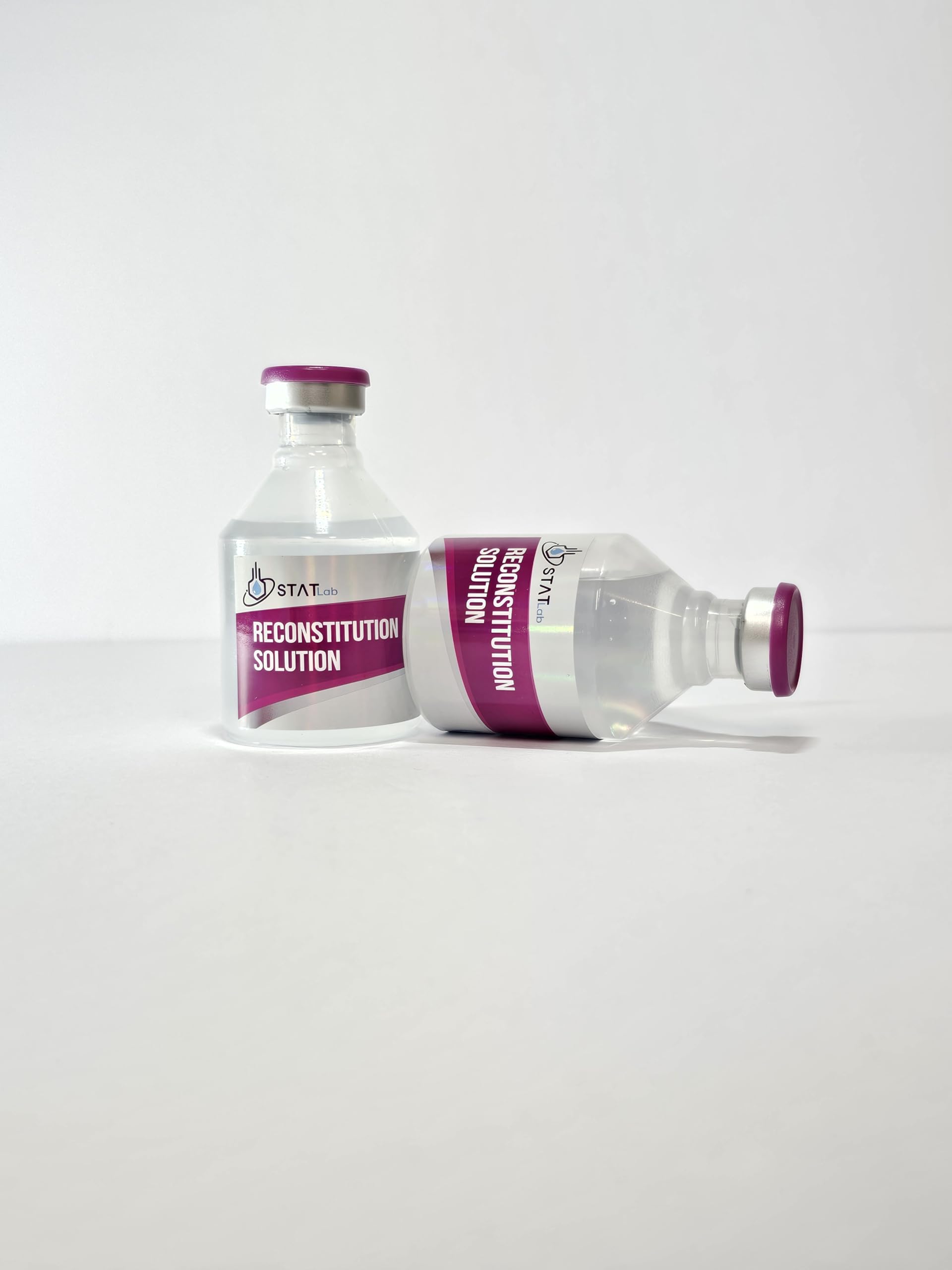 STAT Lab Reconstitution Solution Plastic Bottles .9% Pack of 2 ââ‚¬â€œ 50ML Liquid