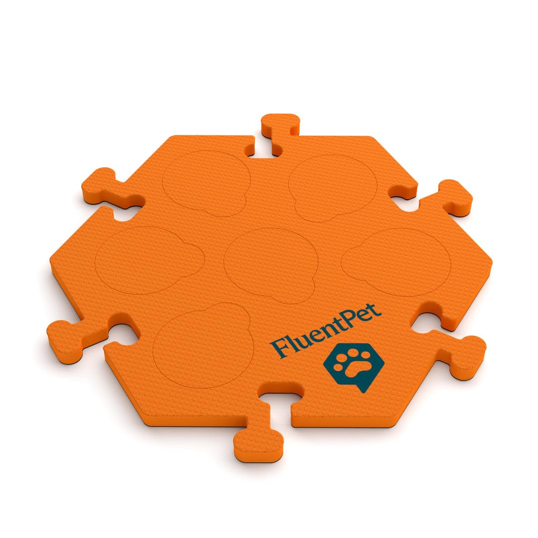 Amazon.com : FluentPet HexTile - Orange | Accessory Dog and Cat