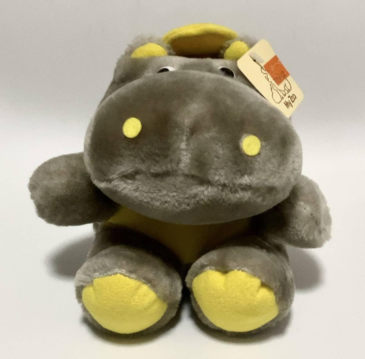 武田薬品カバ ぬいぐるみ グレー/イエロー Amazon | 東武動物公園 かば ぬいぐるみ貯金箱 ホビーグッズ | 貯金箱