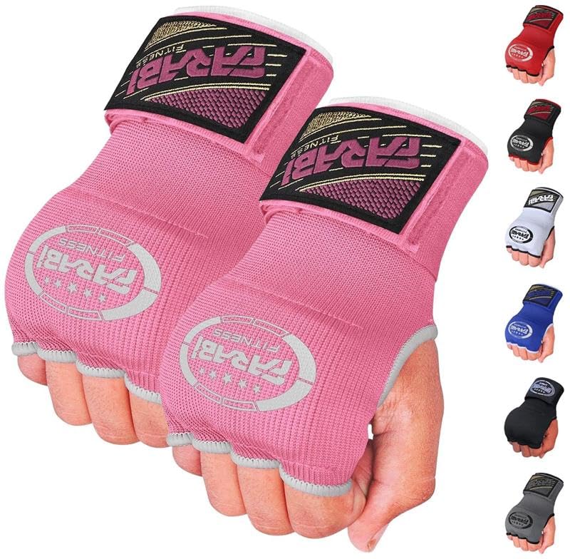 FARABI Kids Hybrid Boxing Inner Gloves Punching Boxing Gloves (Pink)