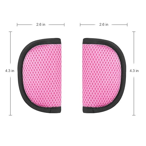 Miniatura 10 de Accmor Correas de asiento de automóvil para bebés y niños, fundas suaves para correas de asiento de automóvil, fundas de cinturón de seguridad para
