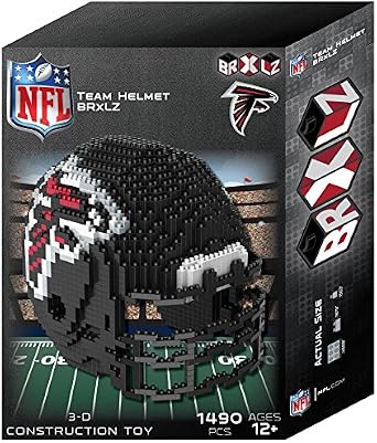 NFL 3D BRXLZ Construction Toy Blocks 