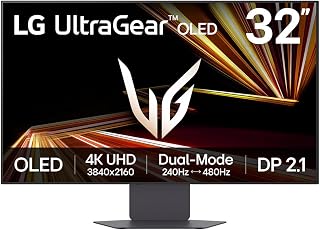 LG Ultragear™ 32GX870A-B 32 Zoll – Platz 7 im Vergleich: Bester Monitor für macbook