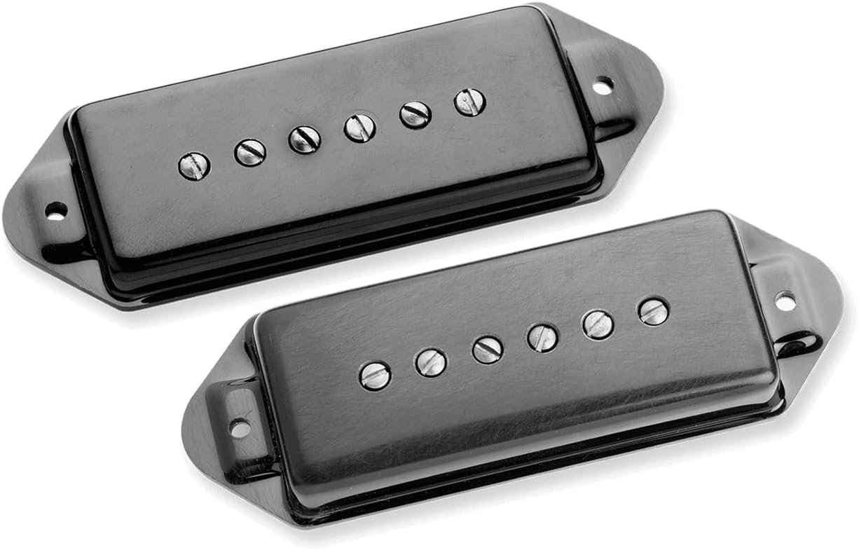 Seymour Duncan Antiquity P90 Dog Ear - Set - Black - Electric Guitar Pickup