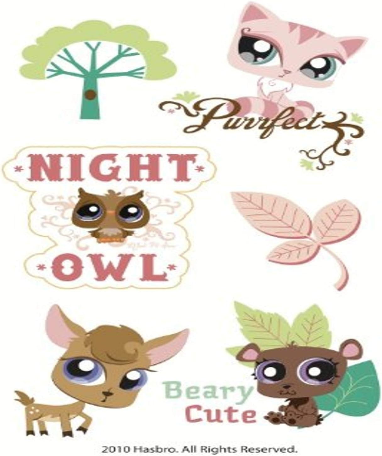 Sandylion Littlest Pet Shop Essentials Sticker, Large