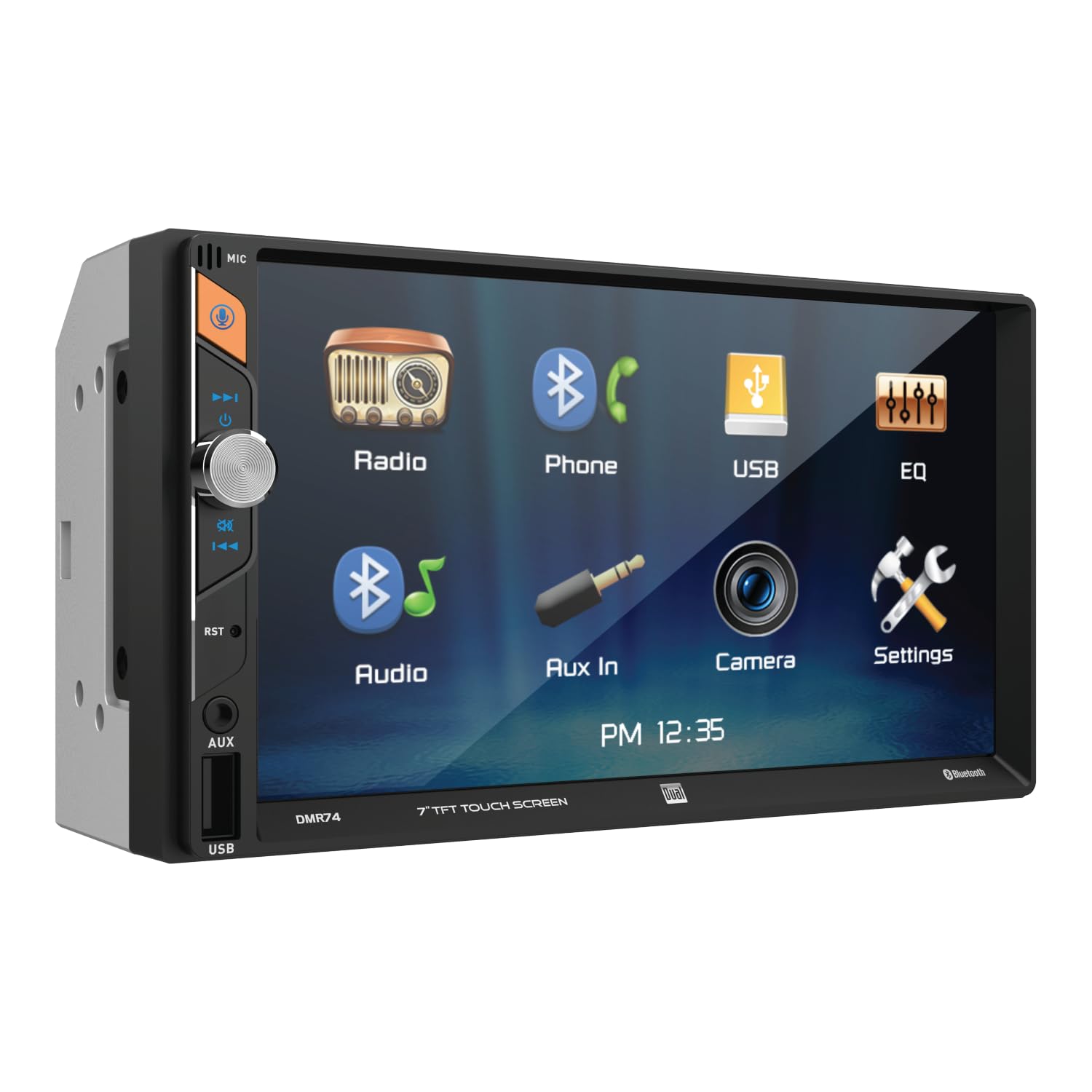 Amazon.com: Dual Electronics DMR74 7-Inch Touchscreen Double DIN