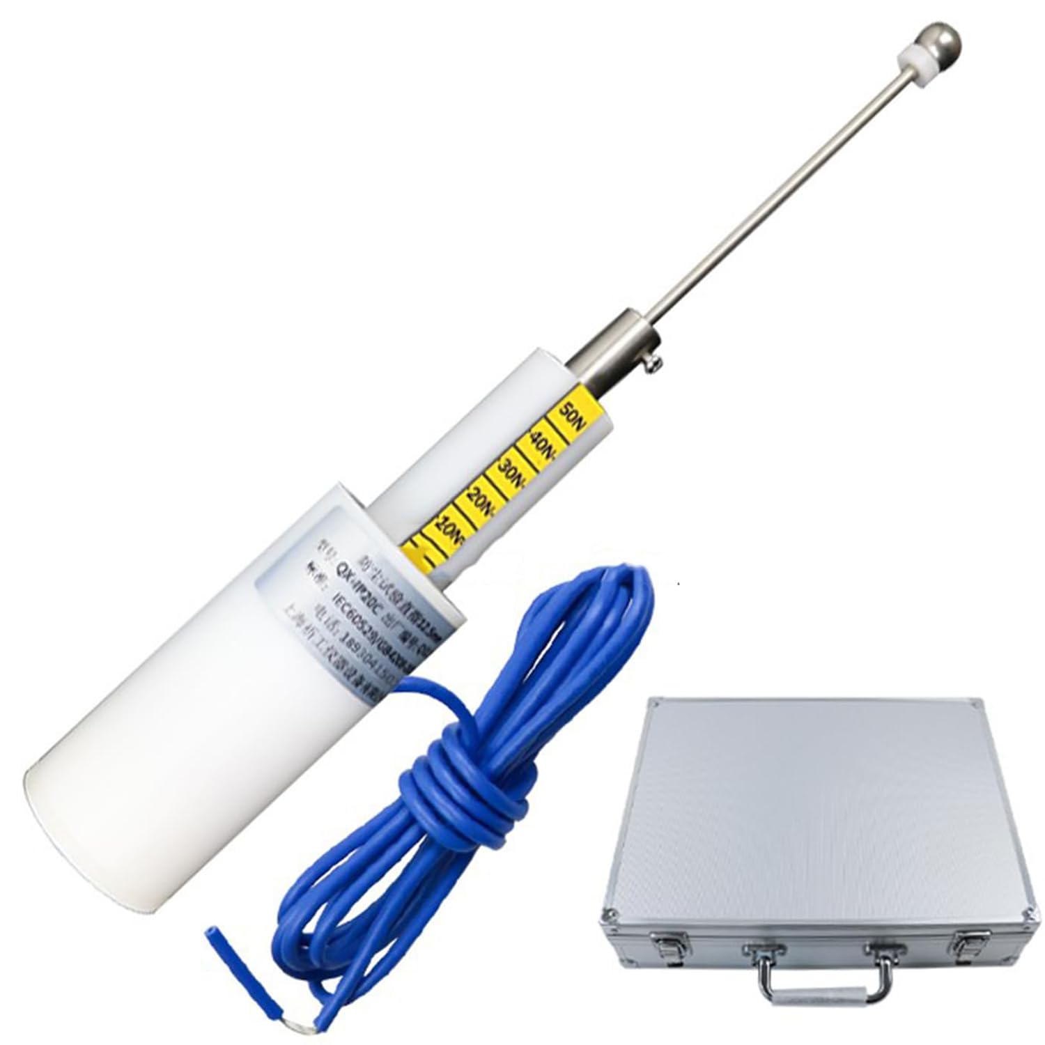 Sonde de test de sécurité électrique en acier inoxydable durable force 50N