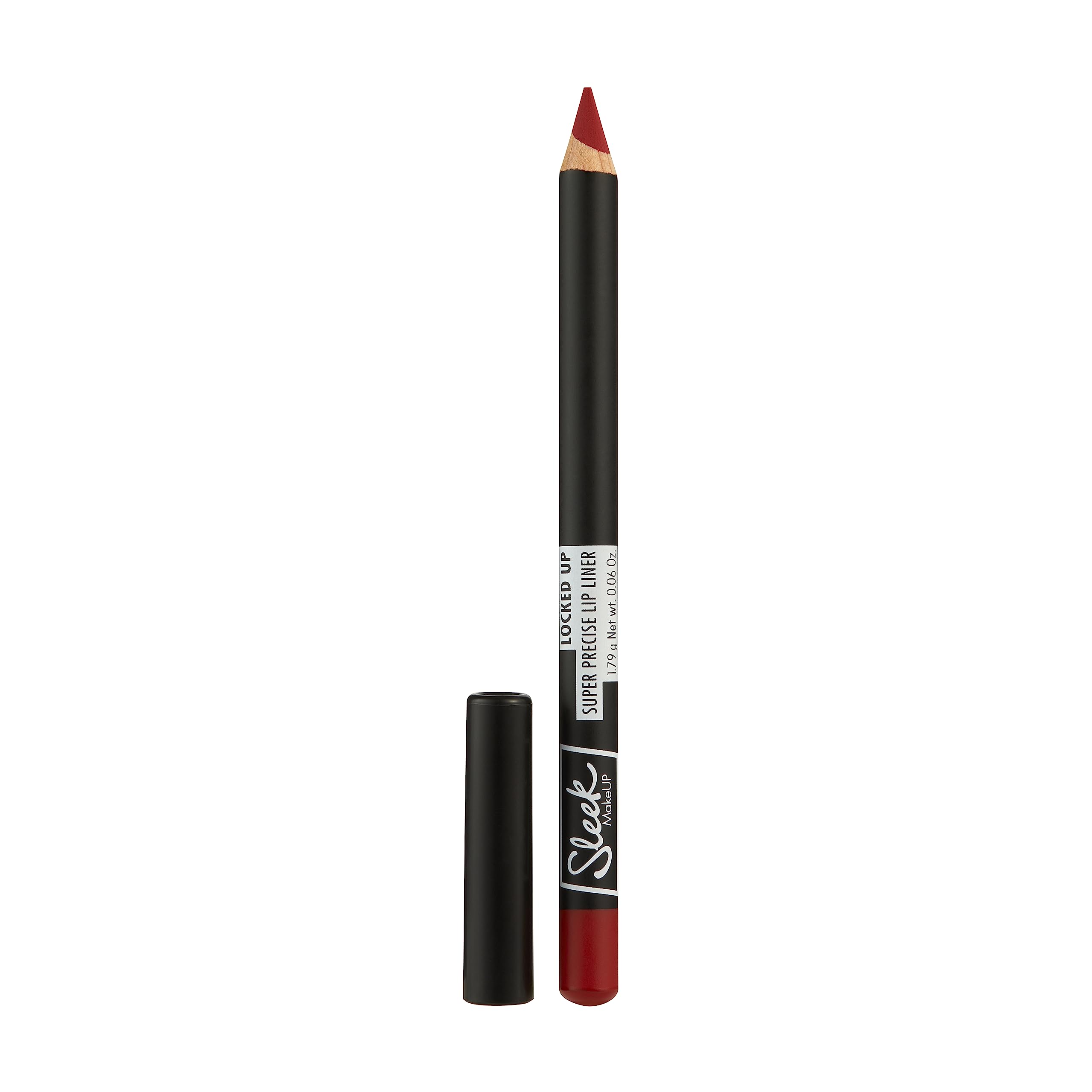 Sleek MakeUP Locked Up Super Precise Lip Liner, Long Lasting, Super Pigmented, Hot Damn! (Red Orange) 1.8g