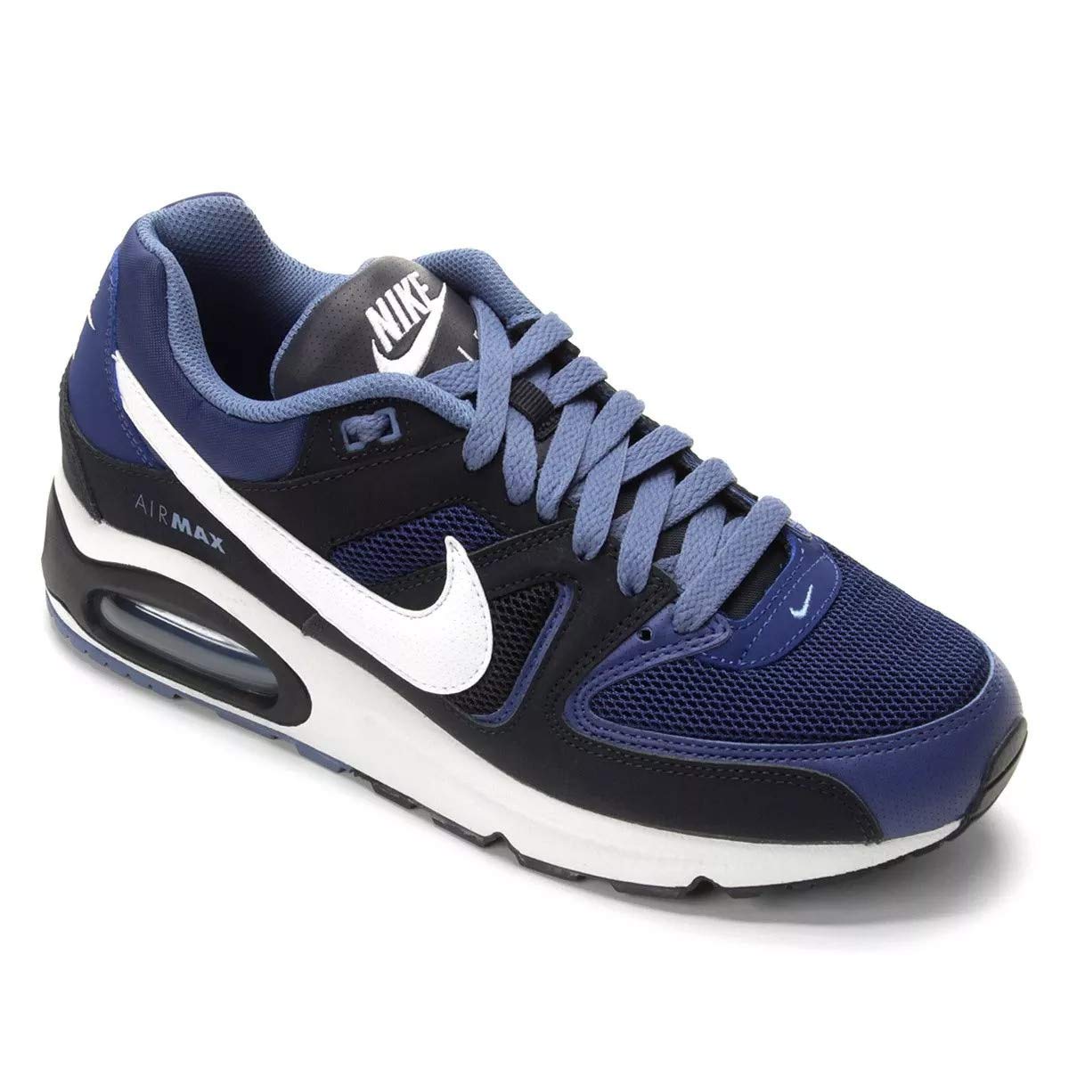 Nike Air MAX Command Zapatillas de Atletismo, Hombre, Multicolor (Deep Royal/White/Dark Obsidian 410), 41 EU (7 UK)