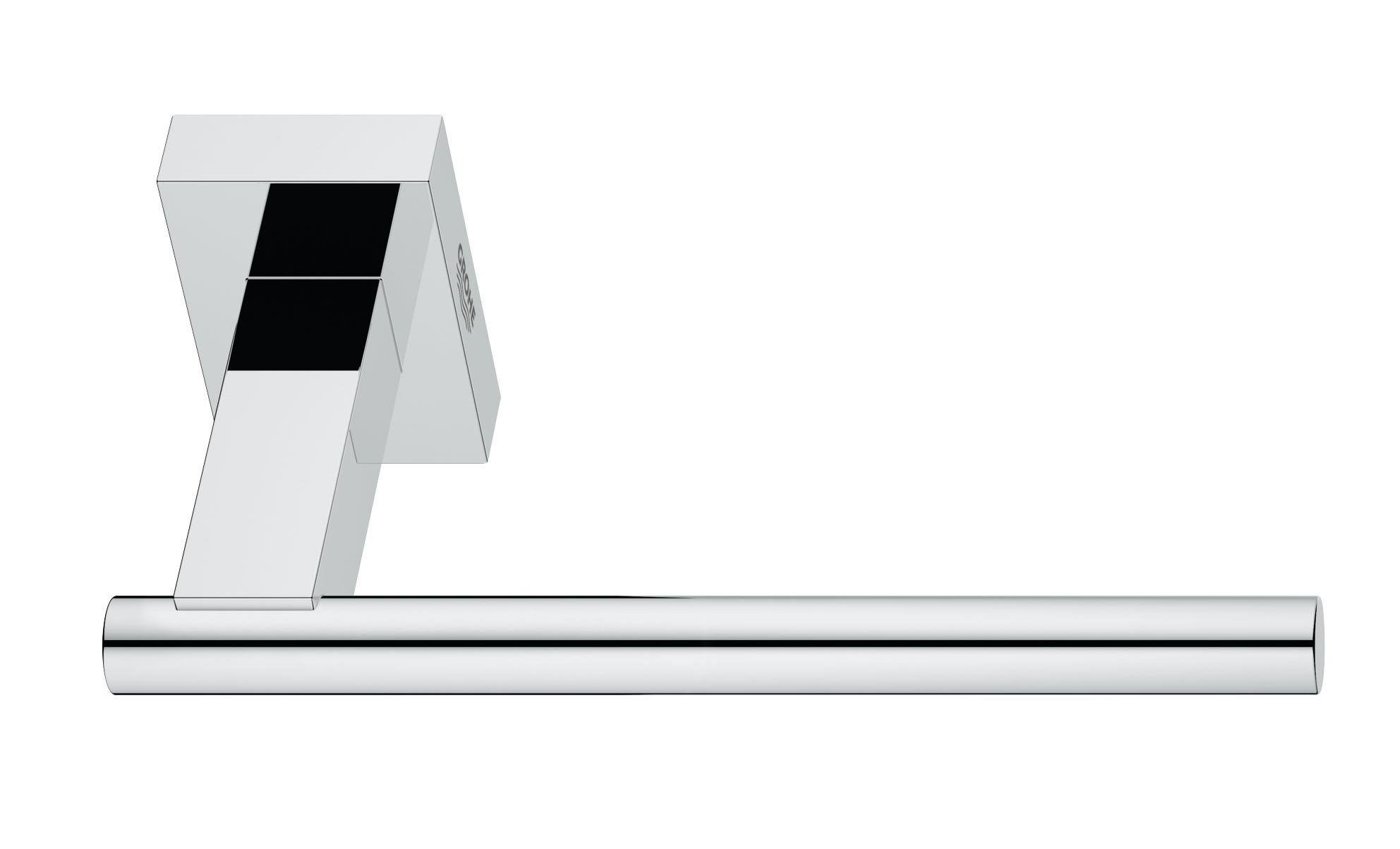 Grohe 40623001 Essentials Cube Spare Toilet Paper Holder, Starlight Chrome — Amazon image 2