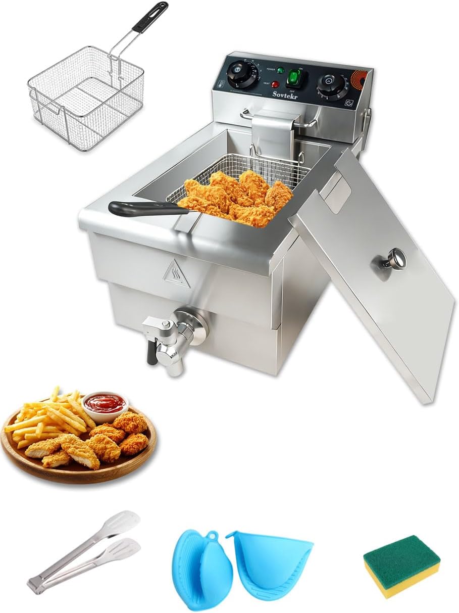 Sovtekr Commercial Deep Fryer SC-101V