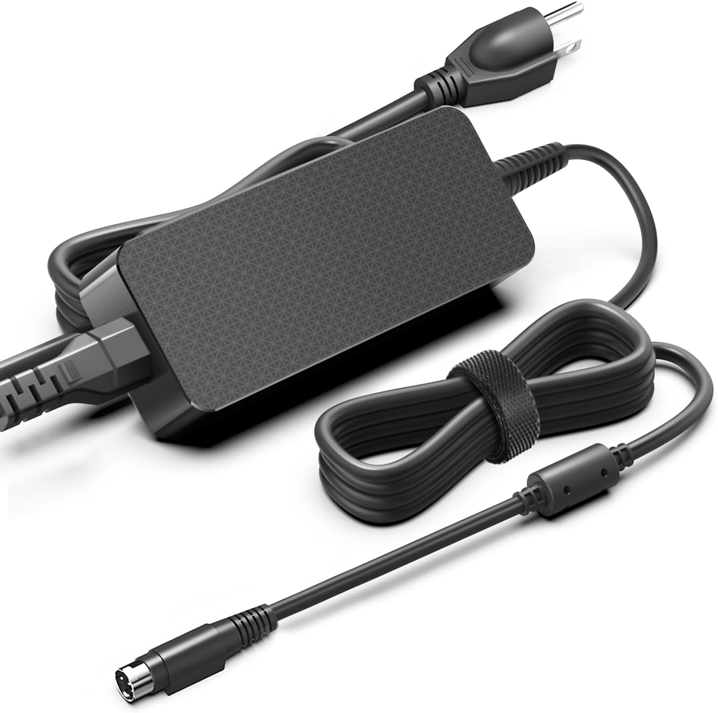 KFD 24V 4-Pin AC/DC Adapter Compatible with Thrustmaster TS-XW Sparco P310 Competition Mod T500 RS T 500 RS500 Driving Racing Gaming Wheel T500RS T 500RS 4169056 24V 4PIN Thrustmaster Power Supply