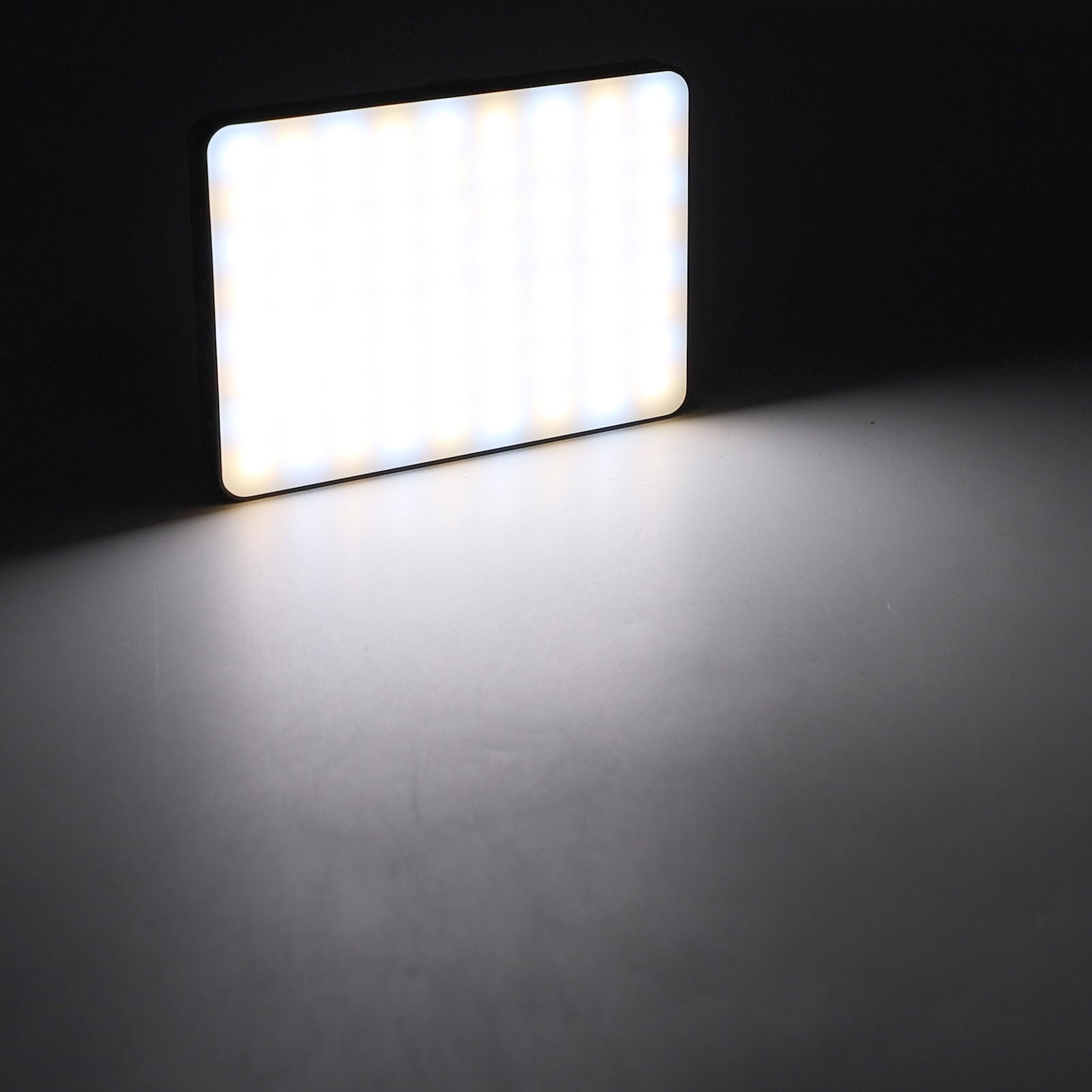 LED Video Light Selfie Light 72 LEDs Portable Photography Lighting 3000 to 9900K Rechargeable On Camera Video Light with Mount for Camera Phone