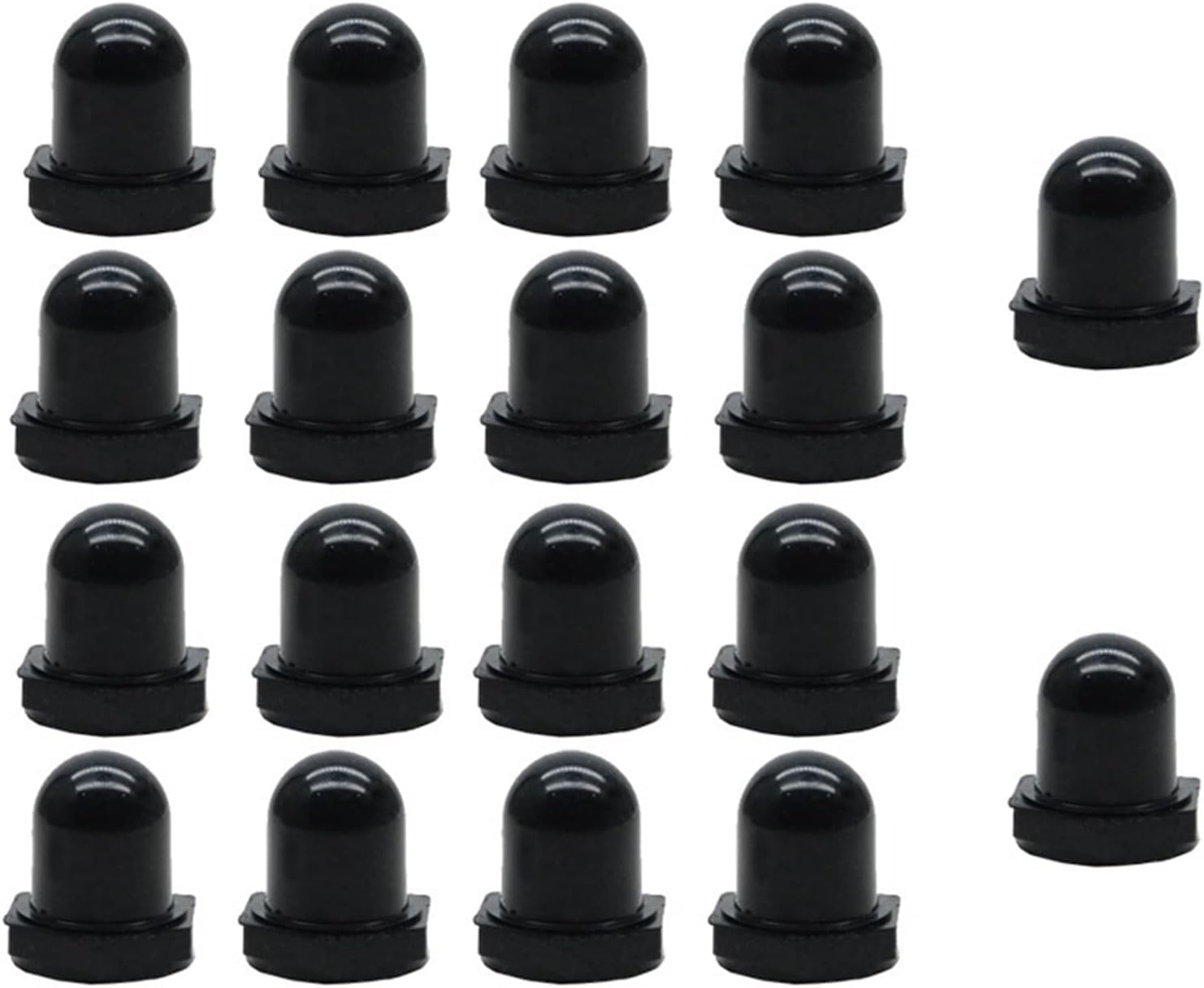 MOBYAT 10pcs Cover Thermal Switch Overload Circuit Breaker Button Switch