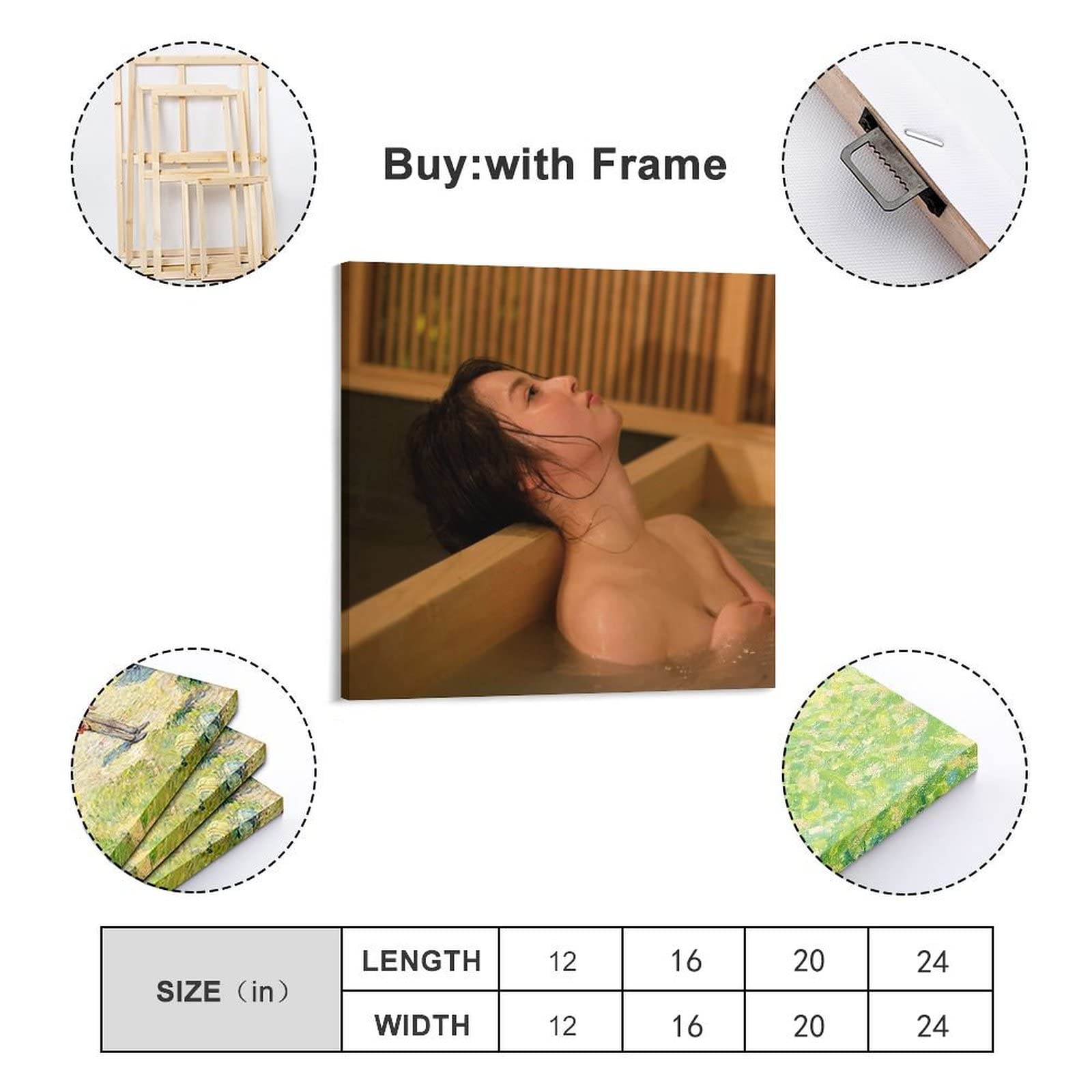 Amazon.co.jp: 佐々木 希ポスターアートパネル寝室の飾りかわいい