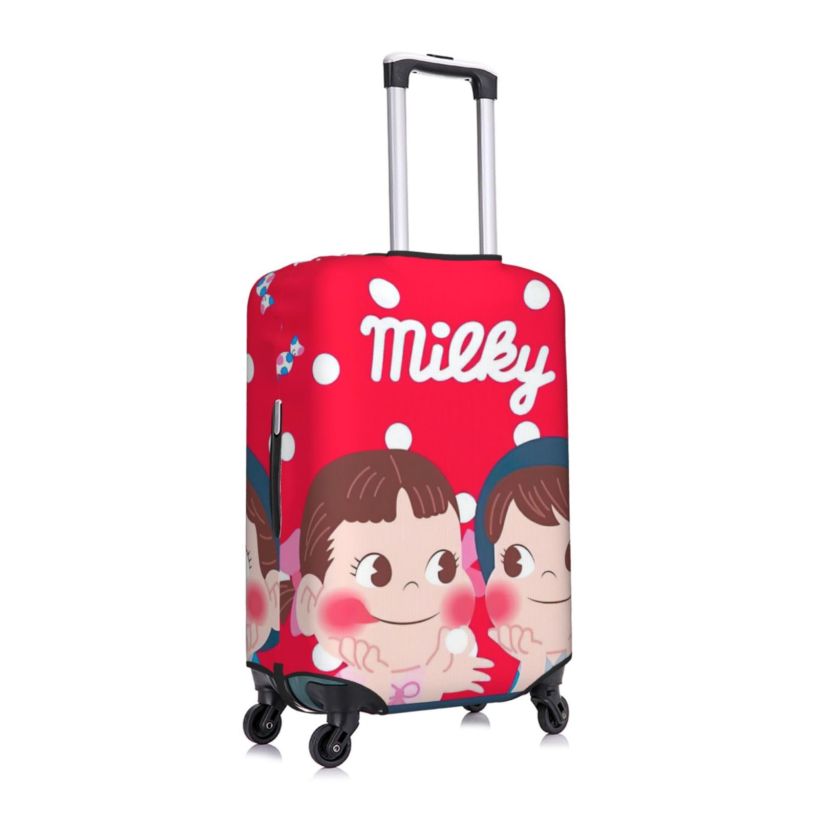 非売品未使用ペコちゃんスーツケース赤色 未使用 非売品 不二家 ペコちゃん キャリーケース トラベル バッグ 未