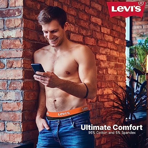 Levi's Boxer Briefs for Men, Cotton Stretch Breathable Men's Underwear3