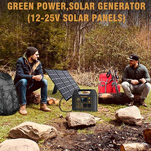 Enginstar Solar Generator, 296Wh Portable Power Station, 110V Pure Sine Wave, 80000mAh Backup Battery Power Supply for CPAP Outdoor Camping, Traveling, and Emergencies 11 AI VOLT Generator Website 61LchEAwpLL. SL500 AI VOLT Generator Website