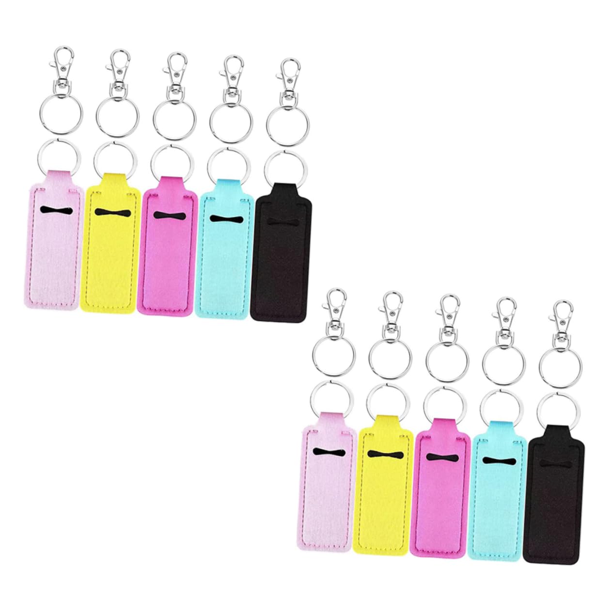 Healeved Lippenstiftetui Make Up Staubdicht Süßer Schlüsselanhänger Lippenstift Organizer Tubenhalter Tragbare Lippenstifthülle Schlüsselanhänger Lippenstift Schlüsselanhänger