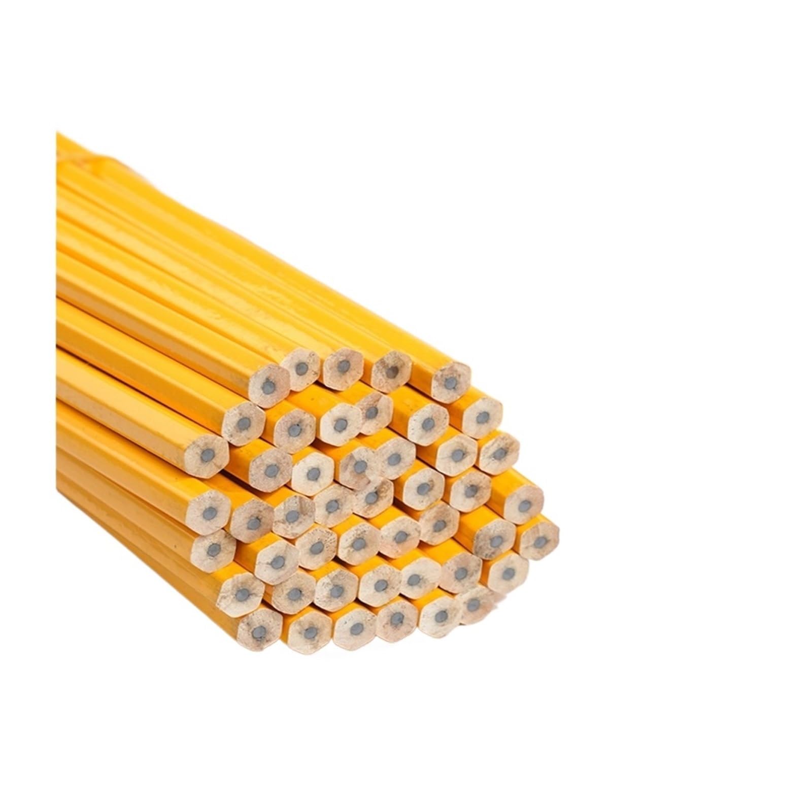 Gelbe HB-Bleistifte aus Holz mit Radiergummi for Zeichnen, Großpackung for Ihre Schreibbedürfnisse(50pcs)