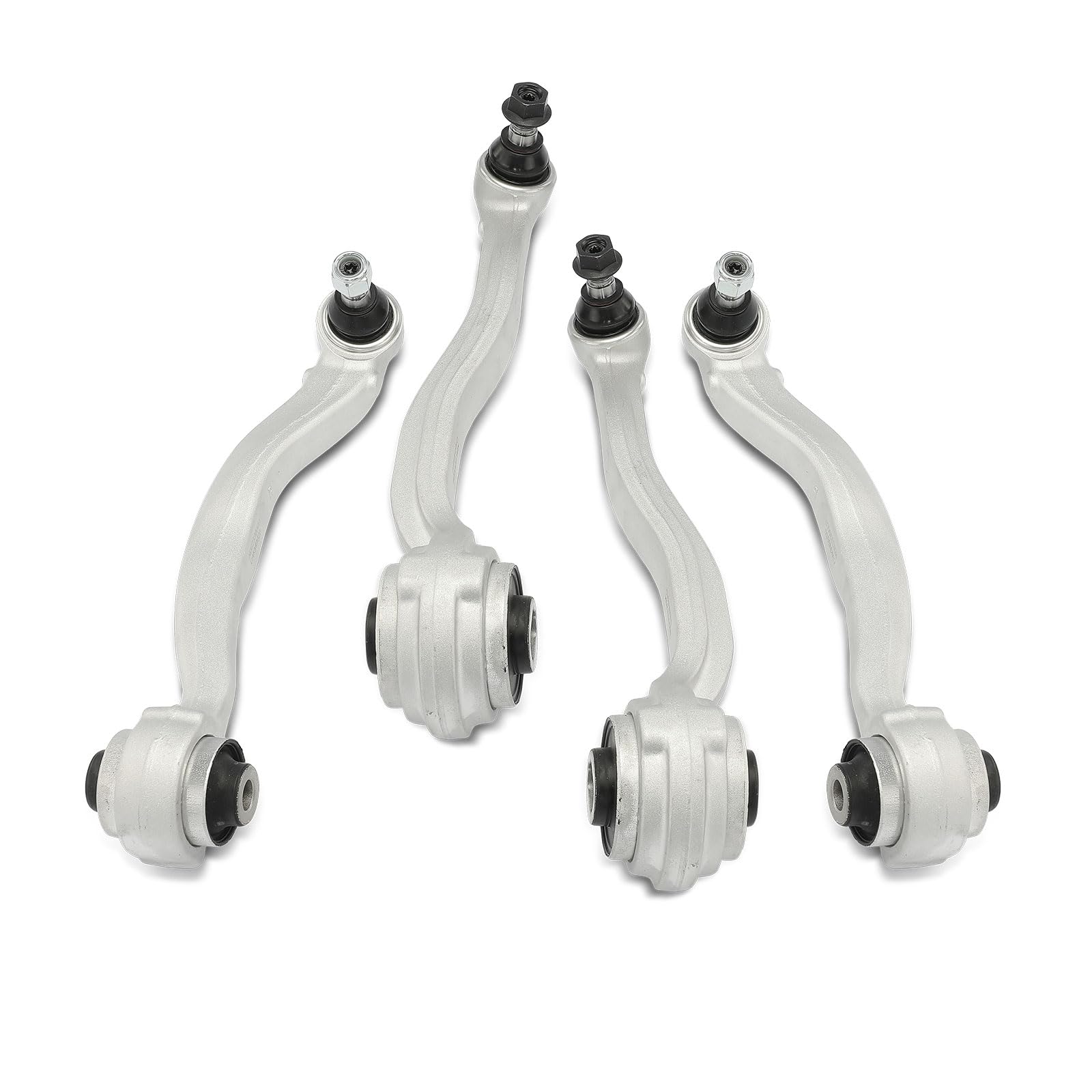 Frankberg 4-telig Kit de Bras de Suspension Essieu Avant Compatible avec Classe C W204 2007-2014 Classe C S204 2007-2014 Classe E C207 2009-2016 SLK R172 2011-Aujourd'hui
