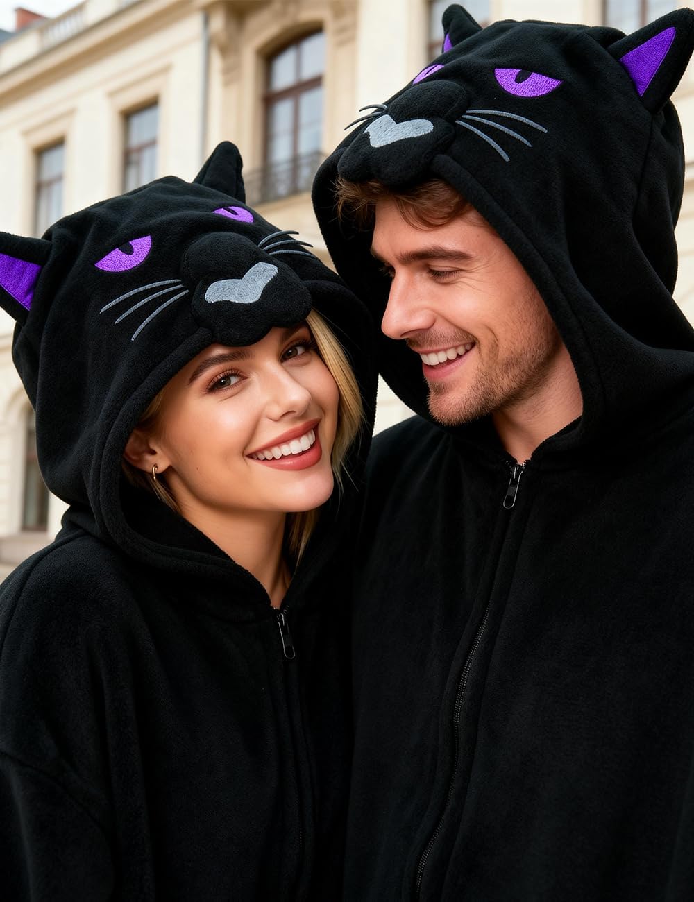 Adult Leopard Onesie Costume Halloween Christmas Cosplay Costume Women Men - Image 5