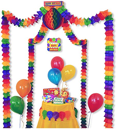 Ciel de fête d'anniversaire léopard 55425 suspension textile