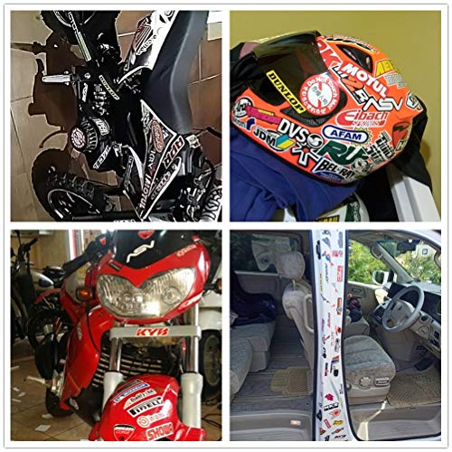 Laptop Stickers Pack [103Pcs] Racing Stickers, Bomb Stickers,Cool Stickers For Motorcycle Skateboard Travel Sticker Laptop Luggage Car Bicycle Helmet Stickers #TOP2